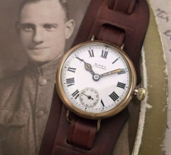 Men’s 1914 Omega Canadian Trench Watch