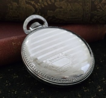 Men’s 1913 Waltham Crescent Street RR Pocket Watch