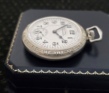 Men’s 1914 Dueber-Hampden Special Railway Pocket Watch