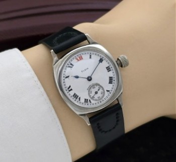 Men’s 1928 Elgin Dress Watch w/Roman Numerals