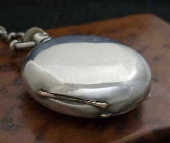 Men’s 1902 Illinois Hunter Case Pocket Watch w/Chain