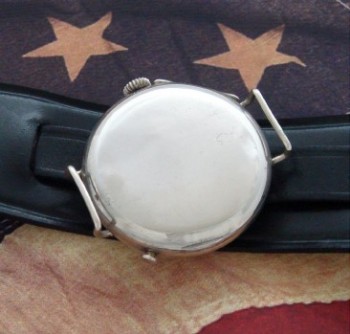 Men’s 1918 Flip Top Trench Wristwatch w/ Strap