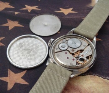 Men’s 1940 Movado Military Watch in Stainless