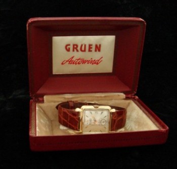 Men’s 1950 Gruen Autowind Dress Watch with Box