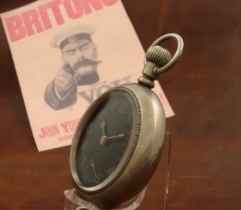 Men’s 1918 Elgin Broad Arrow 18 Size Pocket Watch