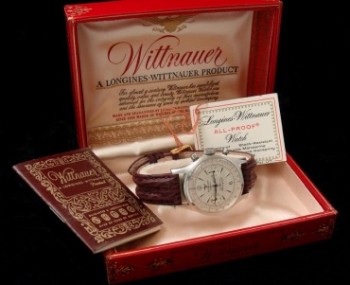 Men’s 1965 Wittnauer Two-Register Chronograph w/Box