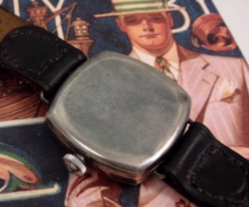 Men’s 1922 Gruen Dress Watch in Sterling Silver