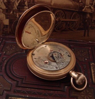 Men’s 1902 Illinois 24 Jewel Bunn Special Pocket Watch