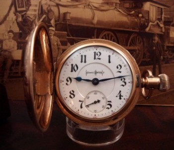 Men’s 1902 Illinois 24 Jewel Bunn Special Pocket Watch