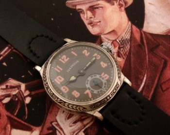 Men’s 1928 Illinois Art Deco Dress Watch