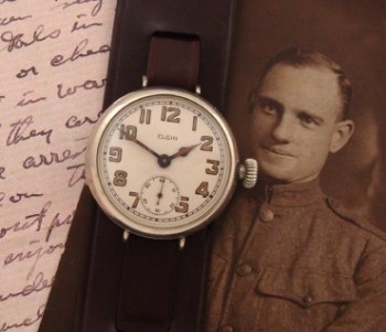 Men’s 1914 Elgin WWI Trench Watch