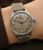 Men's 1940 Movado Military Watch in Stainless