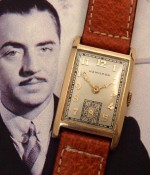 Men's 1936 Hamilton 'Lowell' 14k Gold Dress Watch