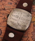 Men's 1918 AEF/Air Service Engraved Wristwatch 