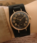 Men's1917 Waltham British Trench Watch in 18k Gold