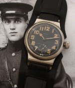 Men's 1919 Elgin Trench Watch w/Black Dial