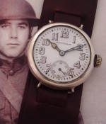 Men's 1915 Waltham Sterling Trench Watch